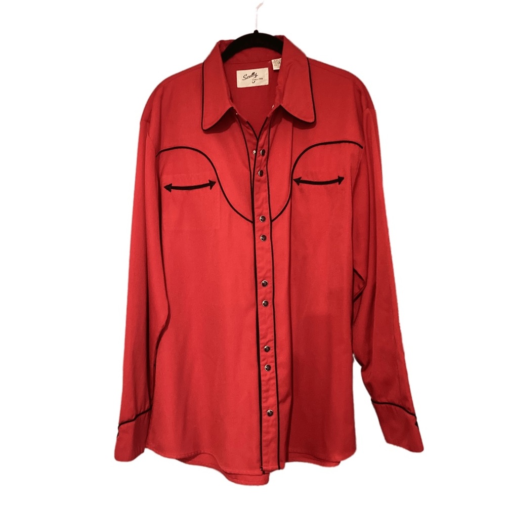 Scully vintage western style shirt red Men’s medium